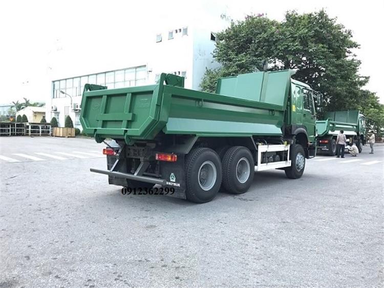 XE TẢI BEN HOWO 290 HP THÙNG U